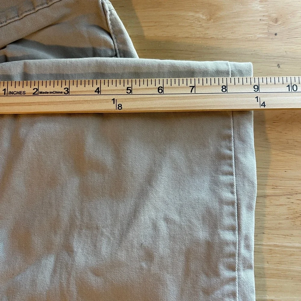 Levi's 514 Straight Fit 100% Cotton Soft Twill 34x34 Tan Khaki Jeans Pants Zip